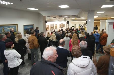 IGOR GORNIK IN OTVORITEV RAZSTAVE 11 FOTO LJUBO VUKELIČ